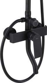 Set Doccia da incasso REA HASS Black
