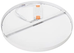 ITALUX PLF-7001-400R-WH-4K - Plafoniera LED PELARO LED/30W/230V 4000K bianco