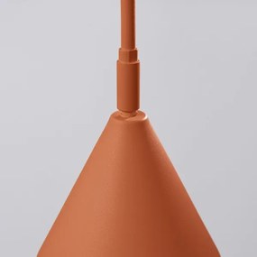 Sollux SL.1701 - Applique NOX 1xE14/10W/230V arancione