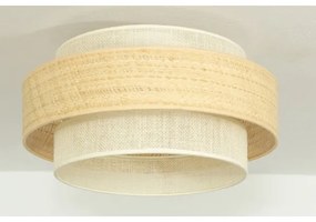 Plafoniera BOHO 1xE27/60W/230V Ø 40 cm iuta/crema