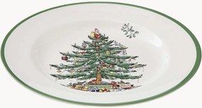 Set di 4 piatti piani Christmas Tree