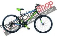 Bici Uomo MTB MBM District 24 pollici con Cambio 18 Velocit colore Verde