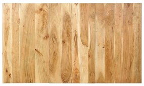 Testiera 140 Cm İn Legno Massello Di Acacia /