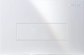 Placca linea bianca 1 pulsante per cassetta incasso Pucci Sara 80130660