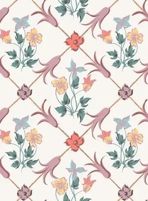 Rokokotapete Tessin von Boras - 4504
