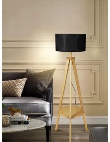 Lampada da terra 1xE27/40W/230V nera