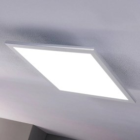 Pannello LED Lindby Livel, CCT, 40 cm x 40 cm, alluminio