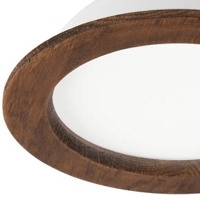 Faretto LED WOODY SPOT 16,5W 230V 4000K ciliegio Ø18,5 cm