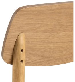 Sedia da pranzo in colore naturale Barlow - Actona