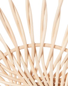 Paravento 3 pannelli rattan naturale 137 x 180 cm POMEZIA Beliani