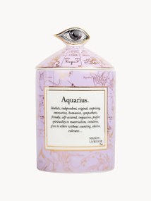 Candela profumata fatta a mano Aquarius (incenso & patchouli)
