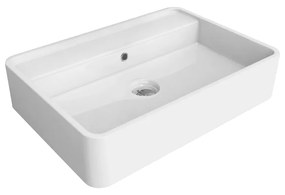 Ceramica Flaminia MINIWASH 60 Lavabo da appoggio 60 cm con piano rubinetteria senza piletta in ceramica bianco