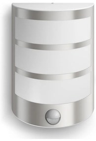 Philips 17324/47/16 - Lampada da esterno con sensore PYTHON 1xLED/6W/230V IP44