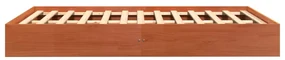 Giroletto marrone cera 120x200 cm in legno massello di pino