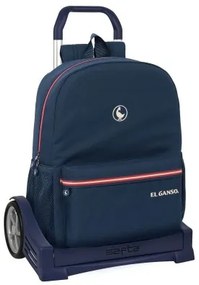 Trolley per la Scuola El Ganso Classic Blu Marino 32 x 43 x 14 cm