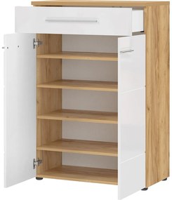 Scarpiera bianca naturale in rovere Aledo - Germania