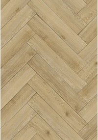 Mexen Charter Oak pannelli in vinile a spina di pesce 635 x 127 mm SPC 6,5 mm, sottofondo 1,5 mm, 4 V-Fuga, Rovere