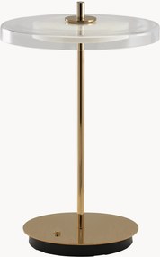 Lampada da tavolo piccola portatile a LED con luce regolabile Asteria Move