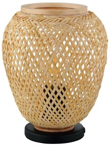 Eglo 55699 - Lampada da tavolo DEMBLEBY 1xE27/40W/230V beige