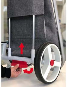Carrello della spesa 53 l Com Tweed Polar Black Tube – Rolser