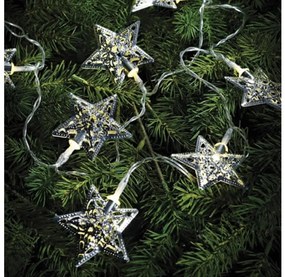 Markslöjd 703173 - Catena natalizia LED LILLAN LED/3xAA 2,1m bianco caldo