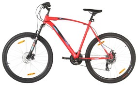 Mountain Bike 21 Speed 29" Ruote 53 Cm Rosso /
