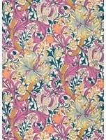 Morris & Co Carta da parati Golden Lily - Pink Fizz
