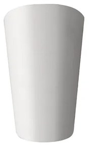 Lampada applique da esterno 10,5x5 cm PIC in alluminio verniciato Bianco