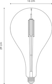 Lampadina LED dimmerabile VINTAGE EDISON E27/4W/230V 3000K