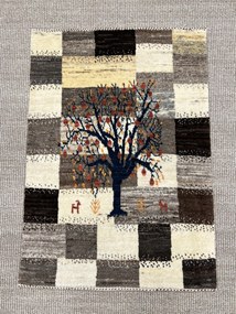 Loribaft Tappeto persiano 60x90 Beige (Iran) Annodato A Mano