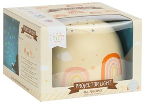 A Little Lovely Company - lampada con proiettore - arcobaleno