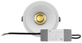 Faro Incasso 18W Foro Ø95mm IP65 Bridgelux LED CCT Bianco Variabile Colore Bianco Variabile CCT