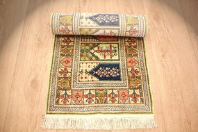 Kaiseri Tappeto 40 x 130 (Tacchino) Annodato A Mano