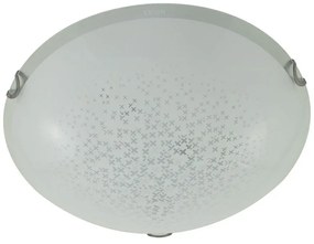 Plafoniera LED neoclassico Aster, bianco Ø 50 cm, luce naturale, 3350 lumen