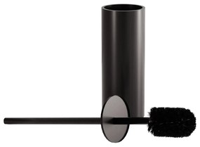 Spazzola per WC mettalico B106 BLACK