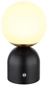 Globo 21006S - Lampada da tavolo LED dimmerabile con funzione Touch JULSY LED/2,5W/3,7V nero