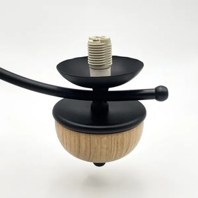 Brilagi - LED Lampadario a sospensione con catena COTTAGE 3xG9/40W/230V faggio/bianco