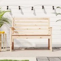 Panca da Giardino 109x48x91,5 cm in Legno Massello di Pinocod mxl 106012