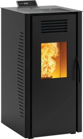 Stufa a pellet canalizzata INVICTA Talo 11 plus 11.6 KW nera