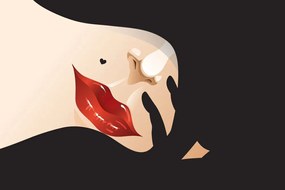 Carta da parati – Donna velata