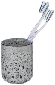Tazza in ceramica grigia per spazzolini da denti Oviedo - Wenko