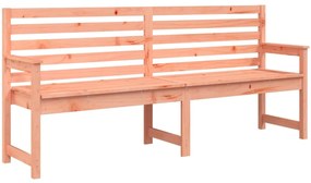 Panca da giardino 203,5x48x91,5 cm in legno massello di douglas