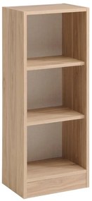 Libreria SOPHIA L 41.3 x P 28 x H 104 cm rovere chiaro, portata per ripiano 5 kg