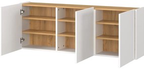 Scarpiera da appendere bianca effetto rovere Libbiano - Germania