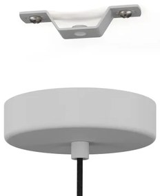 Eglo 390226 - Lampadario a sospensione con filo ESTEPONA 1xE27/40W/230V grigio