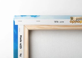 Quadro su tela – Albero magico tra le montagne
