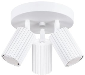 Sollux SL.1544 - Faretto KARBON 3xGU10/10W/230V bianco