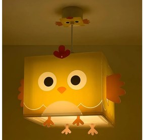 Dalber 64642 - Lampadario per bambini LITTLE CHICKEN 1xE27/15W/230V