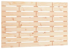 Testiera da parete 81x3x63 cm in legno massello di pino