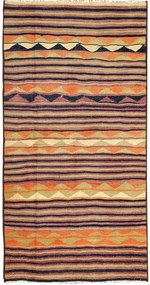 Kilim Tappeto 110 x 210 (Iran) Tessuto A Mano